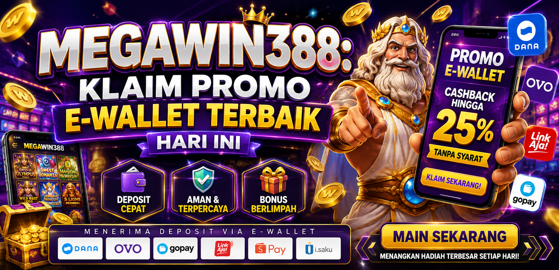 MEGAWIN388: Klaim Promo E-Wallet Terbaik Hari Ini